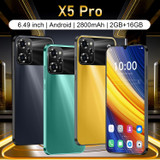 X5 Pro / X17, 2GB+16GB, 6.49 inch Face Identification Android 8.1 MTK6580A Quad Core, Network: 3G, Dual SIM(Green)