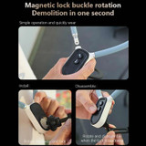JOPREE Silicone Neck Mount Quick Release Holder For GoPro & Smartphone, Spec: 60cm Set 1 
