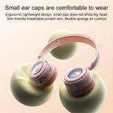 Yesido EP06 Children Over-Ear Bluetooth Headphones(Pink)