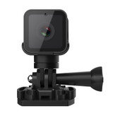 Z03 Mini DV 1080P Waterproof Action Camera with Ring Bracket Supports Infrared Night Vision(Black)