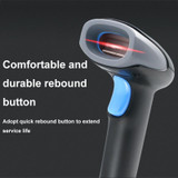 QR Code Scanner Mobile Phone Screen Supermarket Cashier Scanner, Model: Wireless