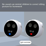 Intelligent Primary School Student Writing Sitting Posture Corrector Children Eye Protection Vision Protector Student Alarm Clock(Sky Blue)