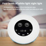 Multifunctional Alarm Clock Time Management Sitting Correction Reminder(White)