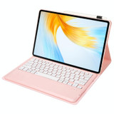 For Huawei MatePad Pro 13.2 inch AH18 Detachable Bluetooth Keyboard Leather Tablet Case(Pink)