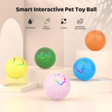 O5 Smart Pet Cat Toy Ball Luminous Yo-Yo Diameter 2.4 inches Standalone Version(Orange)