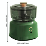 JRQ-01 Home Wireless Electric Meat Grinder Kitchen Garlic Pounder, Size: Long-press(Coffee)