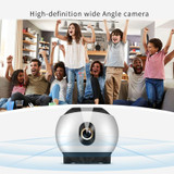 Hishell Rechargeable AI Face Intelligent Follow Shot Gimbal Cell Phone Live Streaming Video Stabilizer(White)