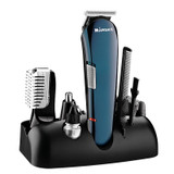 MARSKE MS-5006 5 In 1 Electric Hair Clipper Razor Nose Hair and Eyebrow Trimmer USB 