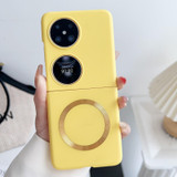 For Huawei Pocket 2 Skin Feel Magsafe Magnetic Shockproof PC Phone Case(Yellow)