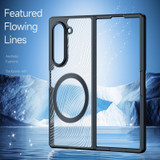 For Samsung Galaxy Z Fold6 5G DUX DUCIS Aimo Mag Series TPU + PC MagSafe Frosted Feel Phone Case(Black)