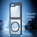 For Samsung Galaxy Z Flip6 5G DUX DUCIS Aimo Mag Series TPU + PC MagSafe Frosted Feel Phone Case(Black)