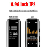 G1 0.96-Inch IPS Color Screen HD Smart Mini Noise Reduction Timer Recorder, Capacity: 16GB