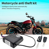 Two-Way Dual Remote Control Vibration Motorcycle Anti-Theft Device(YL-B011)