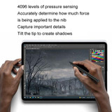 For Microsoft Surface 4096 Pressure Sensitive MPP2.0 Anti-false Touch Pressure Sensitive Capacitive Pen(Black)