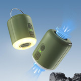 CP-17 Outdoor Multifunctional Camping Light Electric Mini Wireless Air Pump(Green)