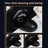 Charging Model 200g/0.01g  Mini Digital Scale Jewelry Tea Weighing Tool