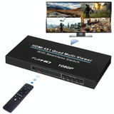 NEWKENG NK-C941 Full HD 1080P HDMI 4x1 Quad Multi-Viewer with Seamless Switch & Remote Control, UK Plug