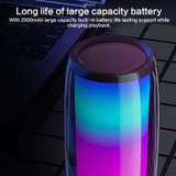 ZGA PZ003 Portable Colorful Karaoke Wireless Bluetooth Speaker(Black)