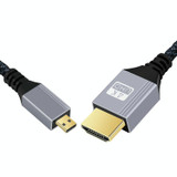 HDTV to Micro HDTV 4K 120Hz Computer Digital Camera HD Video Adapter Cable, Length:5m