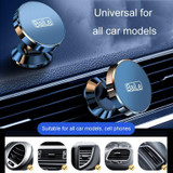 BaiLe Magnetic Car Phone Holder Universal Car Dashboard Fixed Navigation Bracket, Color: Buckle Silver
