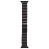 For Apple Watch Series 6 40mm Bamboo Stainless Steel Magnetic Watch Band(Black)