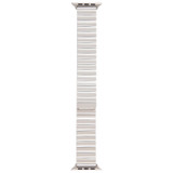 For Apple Watch Series 4 44mm Bamboo Stainless Steel Magnetic Watch Band(Starlight)