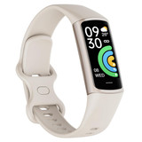 C68L IP67 Waterproof Smart Bracelet Sport Fitness Tracker(White)