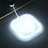 18W 36 LEDs Panel Ceiling Lamp LED Light Source Module, AC 220V (White Light)