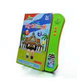 English Thai Learning Ebook Puzzle Electric Audio Book For Children(Green)