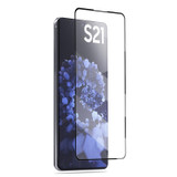 For Samsung Galaxy S21 5G  mocolo 0.33mm 9H 2.5D Full Glue Tempered Glass Film, Support Fingerprint Unlock