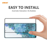 For Samsung Galaxy S20 FE 5G 2PCS ENKAY Hat-Prince Anti-drop Full Glue Tempered Glass Full Screen Film Anti-fall Protector