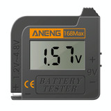 2 PCS ANENG 168MAX Portable Battery Tester High-Precision Battery Power Tester Battery Capacity Tester