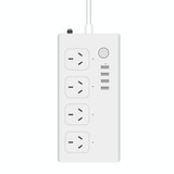 Home Office Wifi Mobile Phone Remote Control Timer Switch Voice Control Power Strip, Line length: 1.5m(AU Plug)