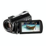 ORDRO AC5 4K HD Night Vision WiFi 12X Optical Zoom Digital Video DV Camera Camcorder, Style:Standard(Black)