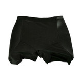 Plump Crotch Panties Thickened Plump Crotch Underwear, Size: XXXL(Black)