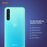 For OnePlus Nord Hat-Prince ENKAY 0.2mm 9H 2.15D Round Edge Rear Camera Lens Tempered Glass Film Protector