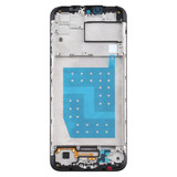 Front Housing LCD Frame Bezel Plate for Motorola Moto G8 Power Lite (Black)