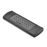 MX3 2.4GHz Fly Air Mouse LED Backlight Wireless Keyboard Remote Control with Gyroscope for Android TV Box / PC