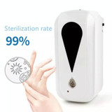 1200ML Wall-Mounted Touchless Automatic Infrared Sensor Drip Sterilization Dispenser(White)