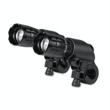 5W Mountain Bike Headlight Charging Zoom Glare Waterproof Flashlight Set Car Headlight x 2 + Taillight x 2 (Set Three)