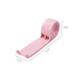 10 PCS Creative Anti-dirty Ring Toilet Lid Lift Toilet Accessories(Pink)