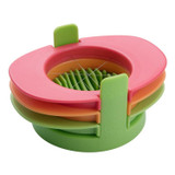 3 in 1 Multifunctional Egg Cutter Half-cut Egg Tool(Colorful)