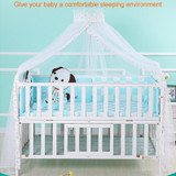 Crib Dome Lightweight Mosquito Net, Size:4.5x1.7 Meters, Style:Flower Side Mosquito Net