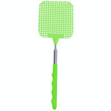 Creative Retractable Plastic Fly Swatter Summer Supplies Mosquito Swatter(Green)