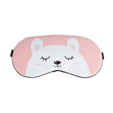 Cartoon Animal Cute Sleep Eye Mask Eyeshade Cover Massage Relax Eye Mask(Pink Rabbit)