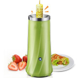 Automatic Multifunctional Egg Roll Maker Electric Egg Boiler Omelette Machine Breakfast Egg Tool(Green)