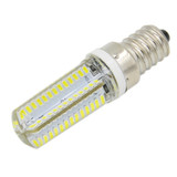 E14 5W 400LM 104 LED SMD 3014 Silicone Corn Light Bulb, AC 220V (Natural White Light)
