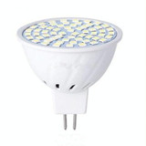 Spotlight Plastic Corn Light Household Energy-saving SMD Small Light Cup LED Spotlight, Number of lamp beads:48 beads(MR16-White)