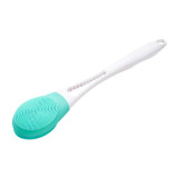 Electric Adjustable Bath SPA Massage Rub Bath Full Automatic Bath Rub Back Rrush Long Handle Bath Brush, SIZE:45.8cmx8.5cmx4cm(Green)