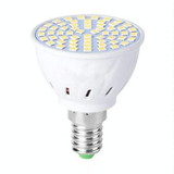 Spotlight Plastic Corn Light Household Energy-saving SMD Small Light Cup LED Spotlight, Number of lamp beads:48 beads(E14-  White)